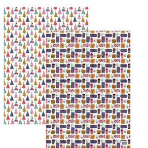 Gift Wrap - Colourful Christmas
