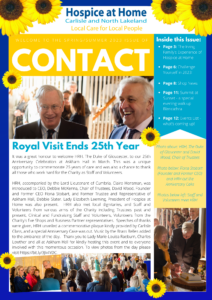 Front cover of the Spring Summer Contact Newsletter