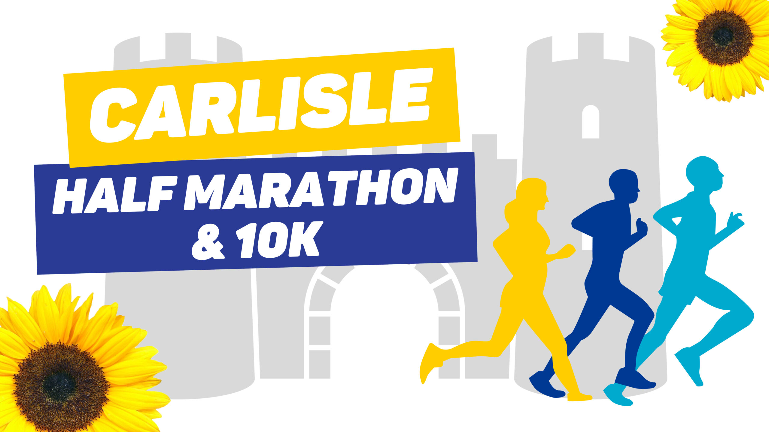 Carlisle half and 10k website banner