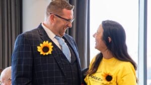 Ian Millburn Ambassador, Kylie Palmer Corporate Fundraiser