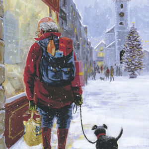 Christmas Card - The Last Day Of The Christmas Shopping